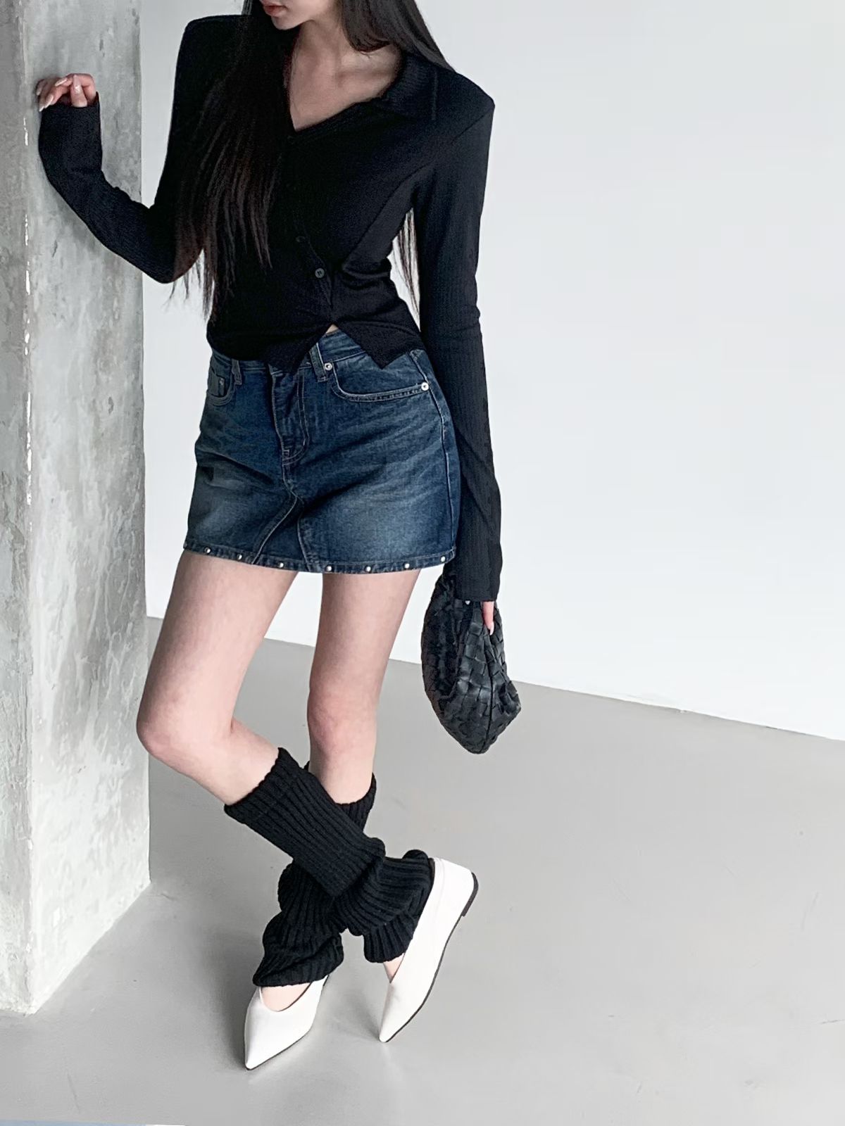 ♡正韓♡卯丁牛仔褲裙