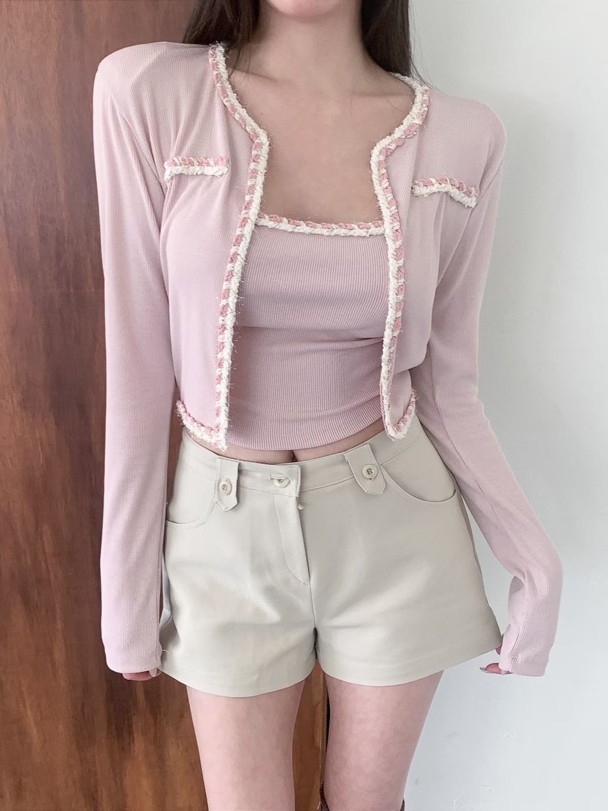 ♡正韓♡挺版西裝面料短褲