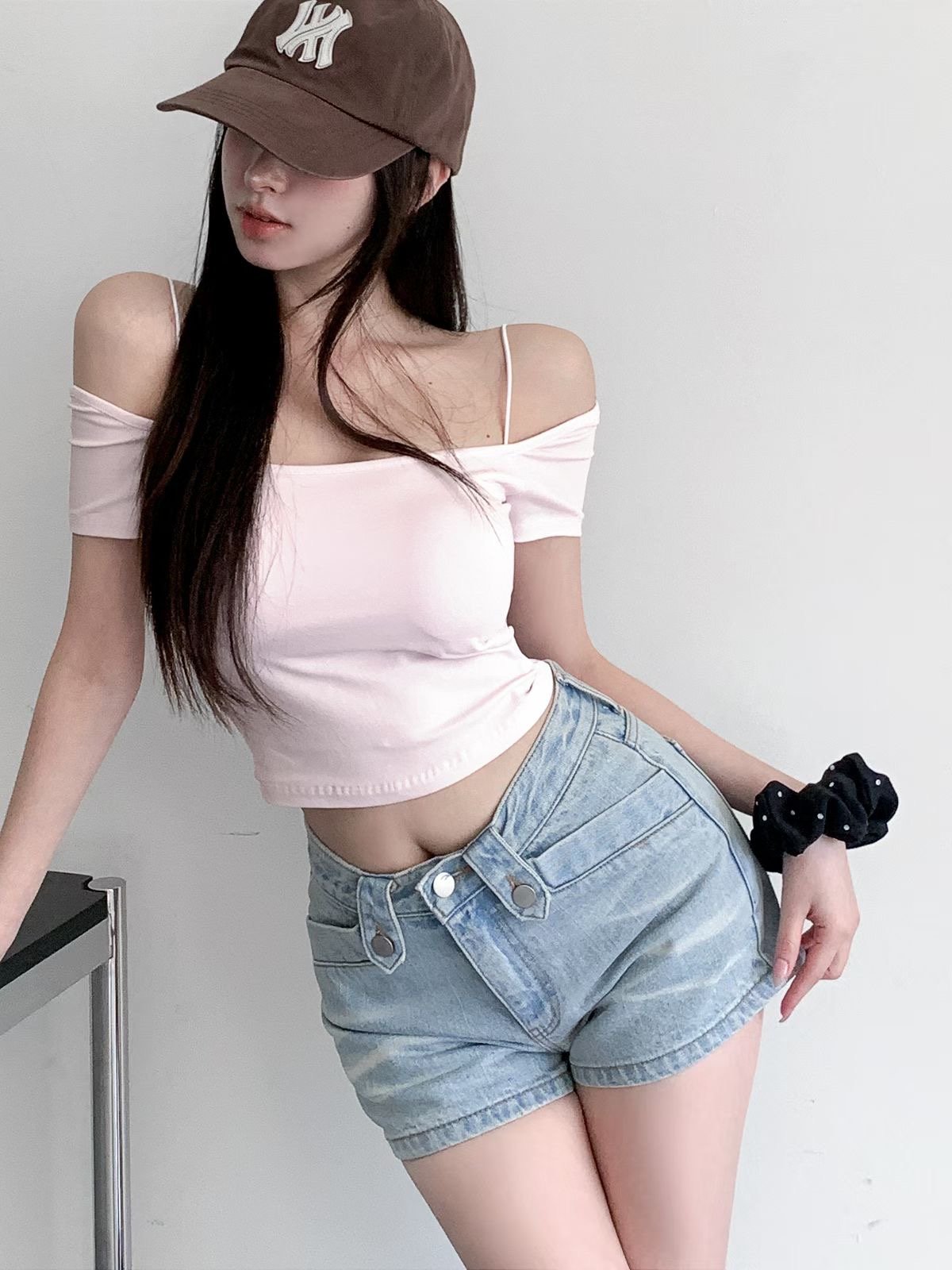 ♡正韓♡細肩帶Bra短上衣