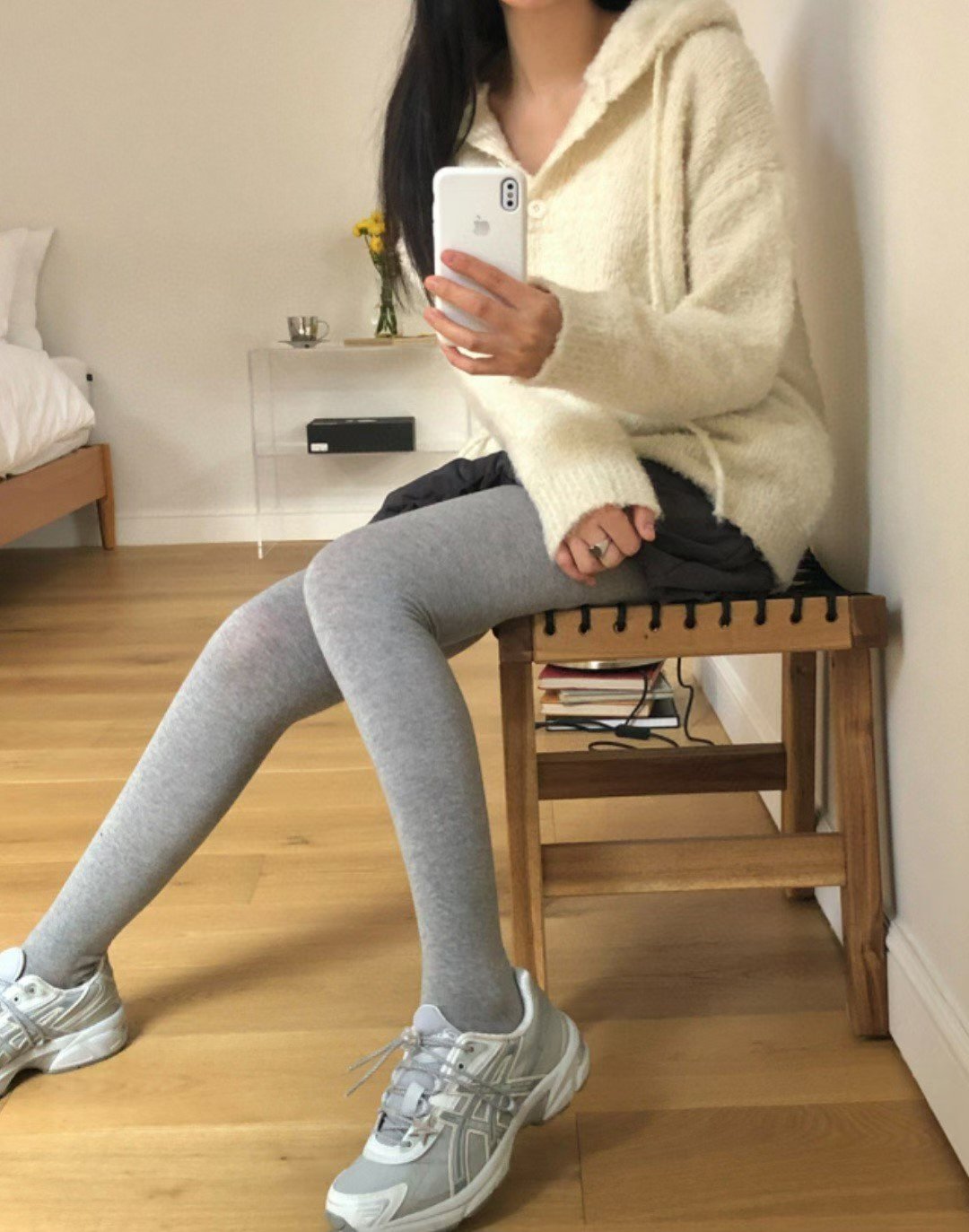 ♡正韓♡棉質素面連身褲襪