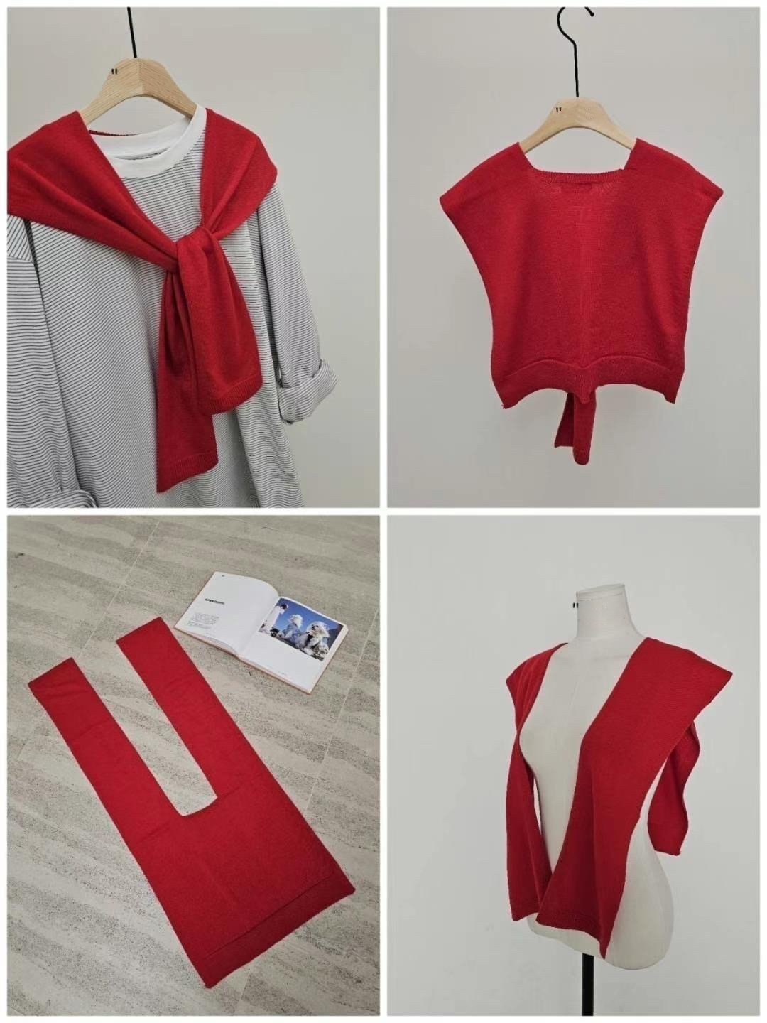 ♡韓多色造型披肩♡