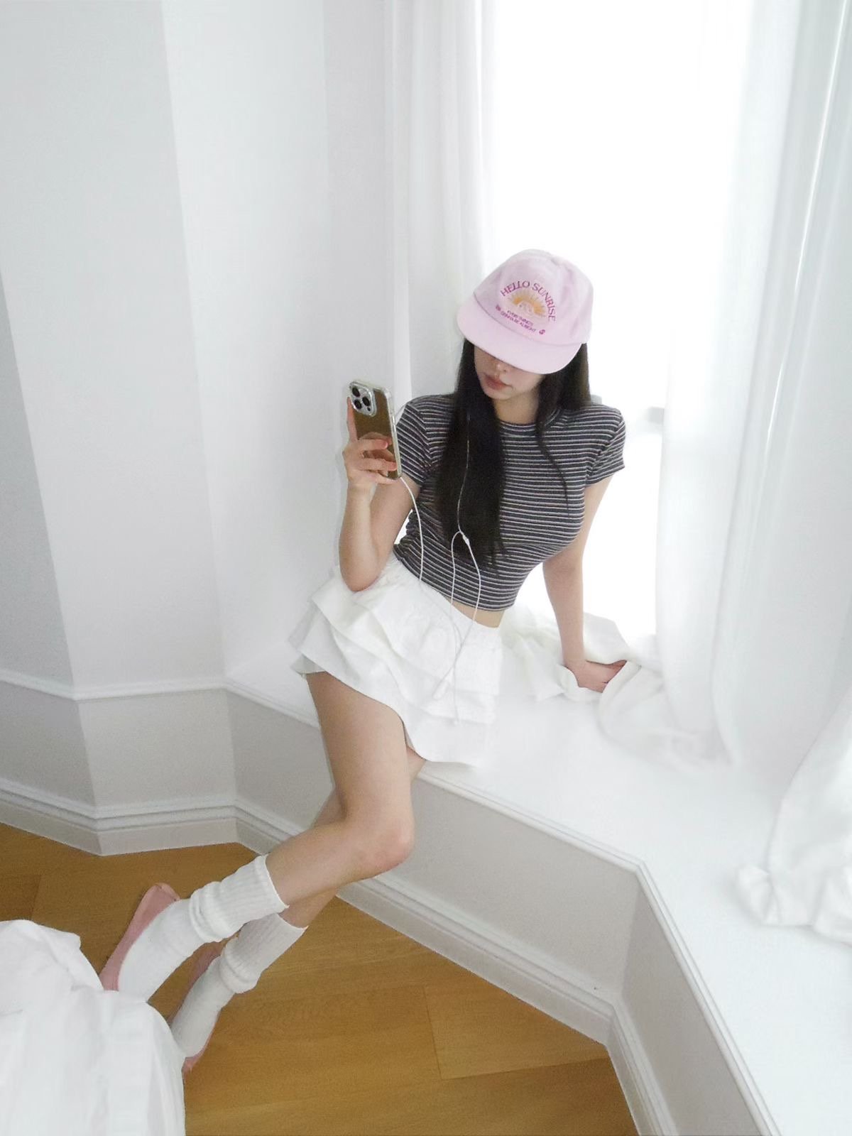 ♡正韓♡棉鬆緊蛋糕褲裙