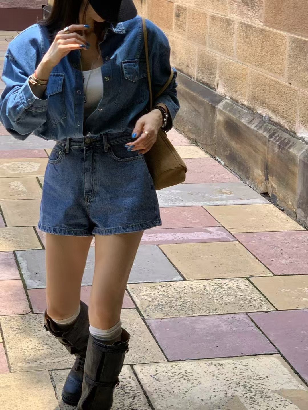 ♡正韓♡必備挺版高腰牛仔褲