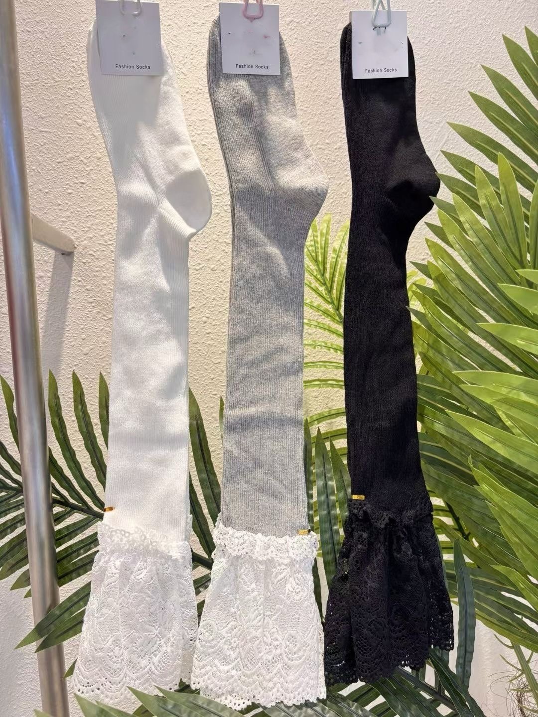 ♡正韓♡蕾絲拼接襪