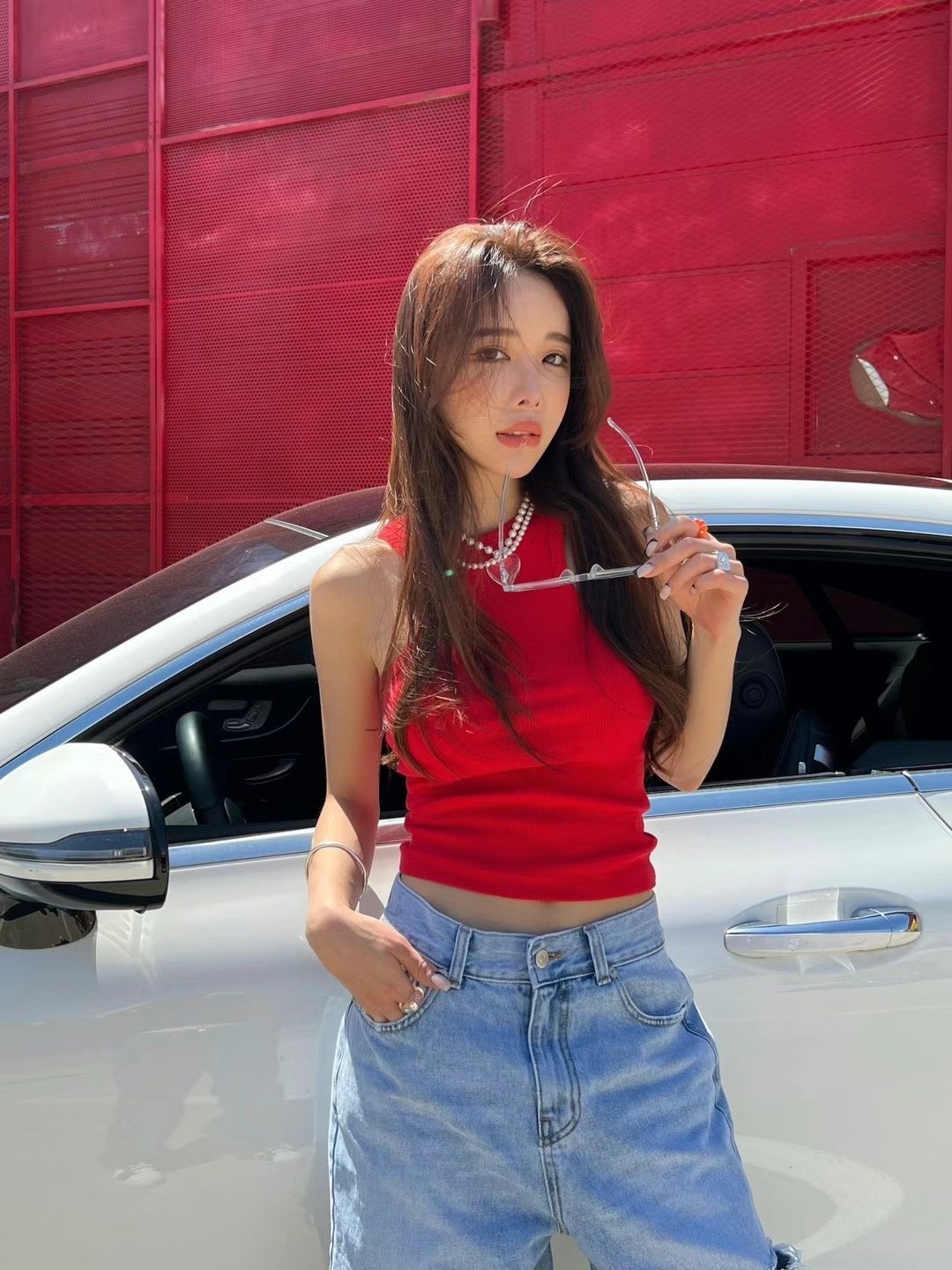 ♡正韓♡雙挖肩背心