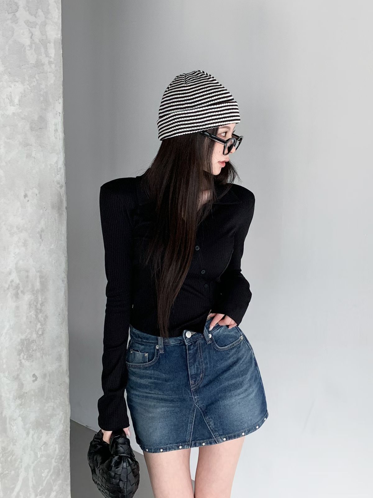 ♡正韓♡卯丁牛仔褲裙