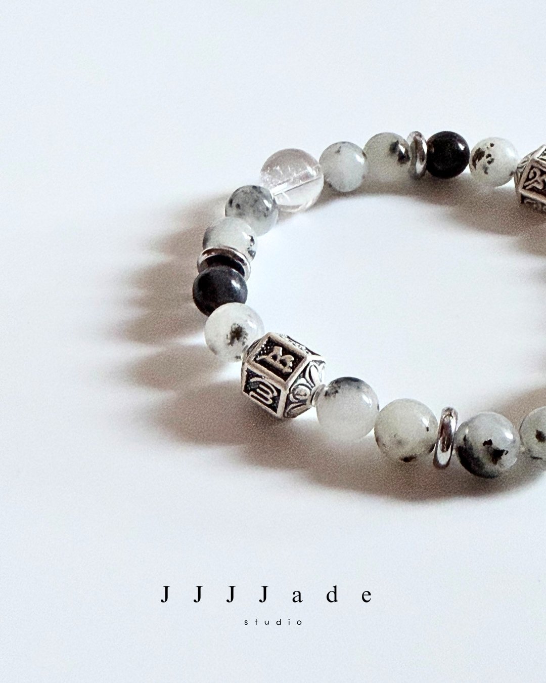 T298 覺墨 | 和田玉手串