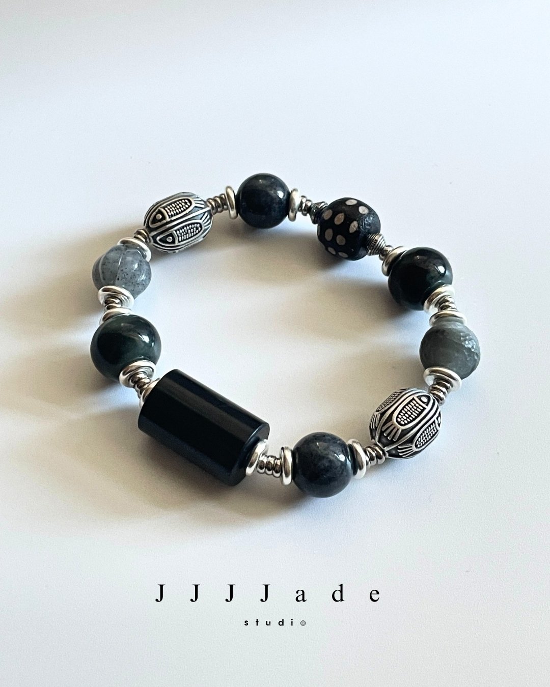 T264 餘行 | 墨玉 | 青花