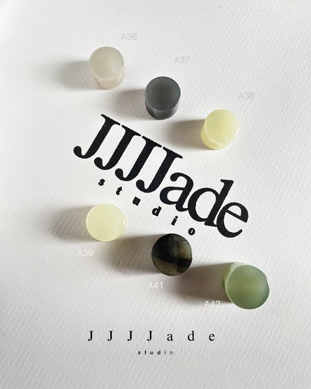 A36~A42 圓 牌 | 造型珠系列