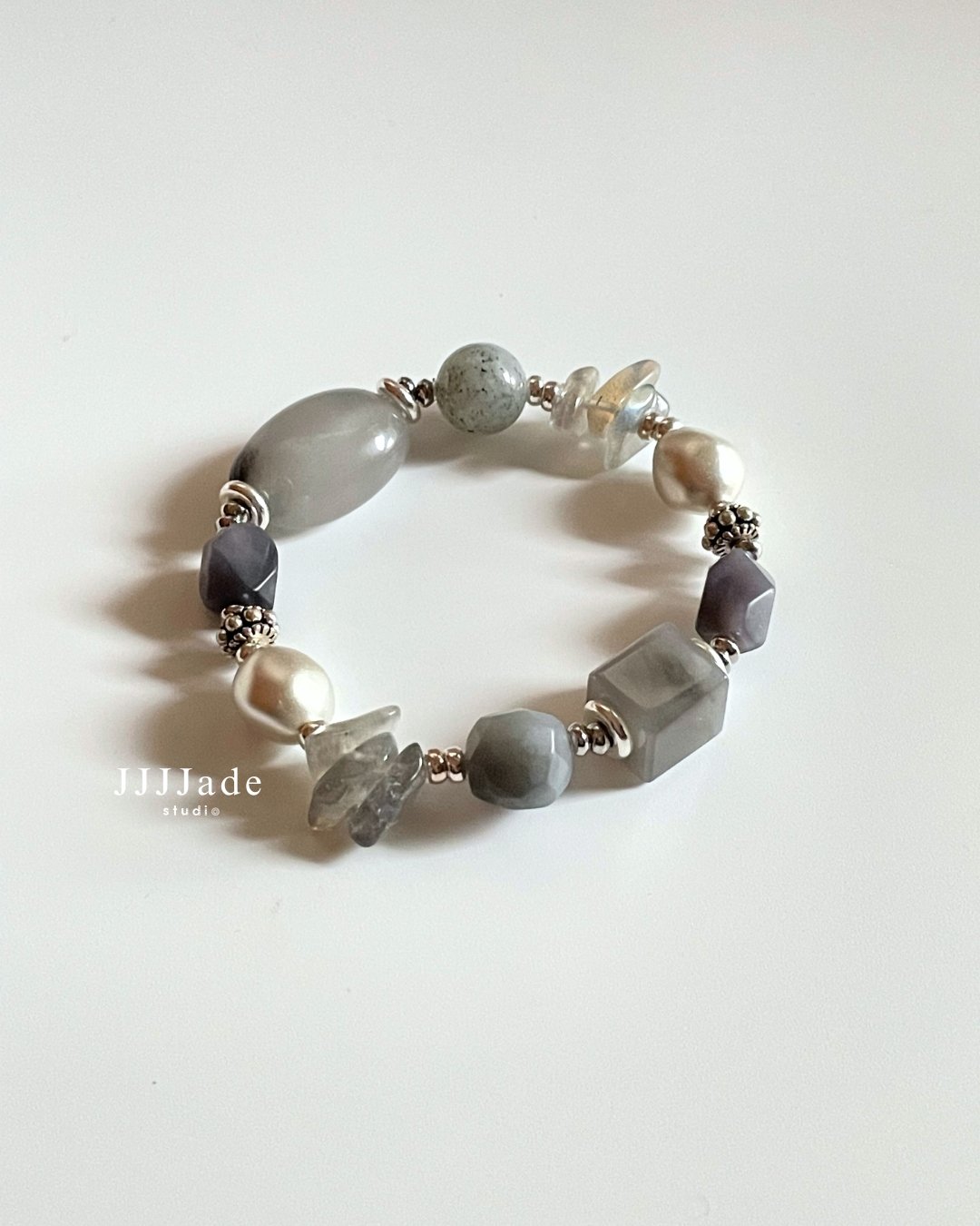 T292 浮光 | 和田玉手串