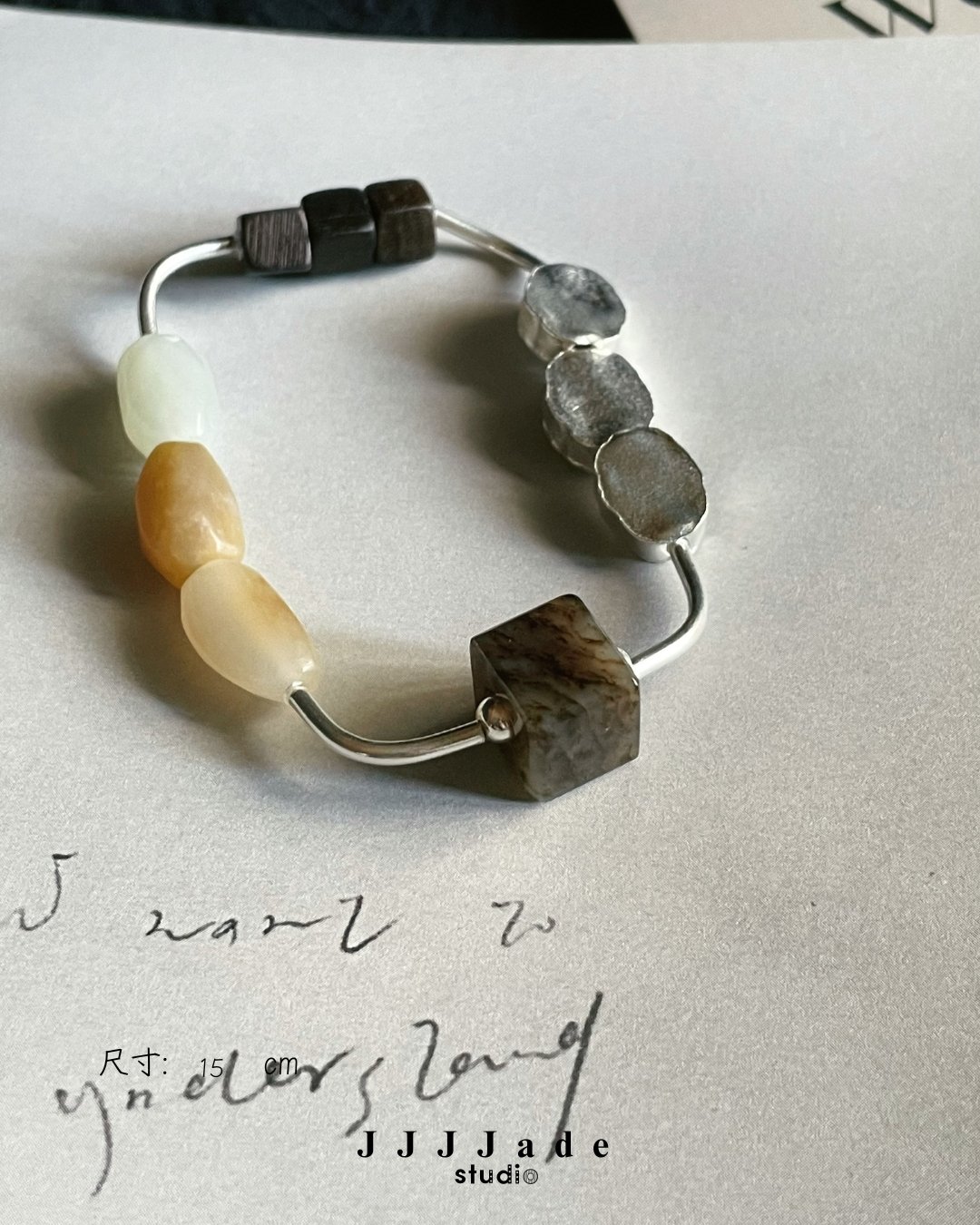 T158 迴路 泰銀扭扭手鏈 15cm