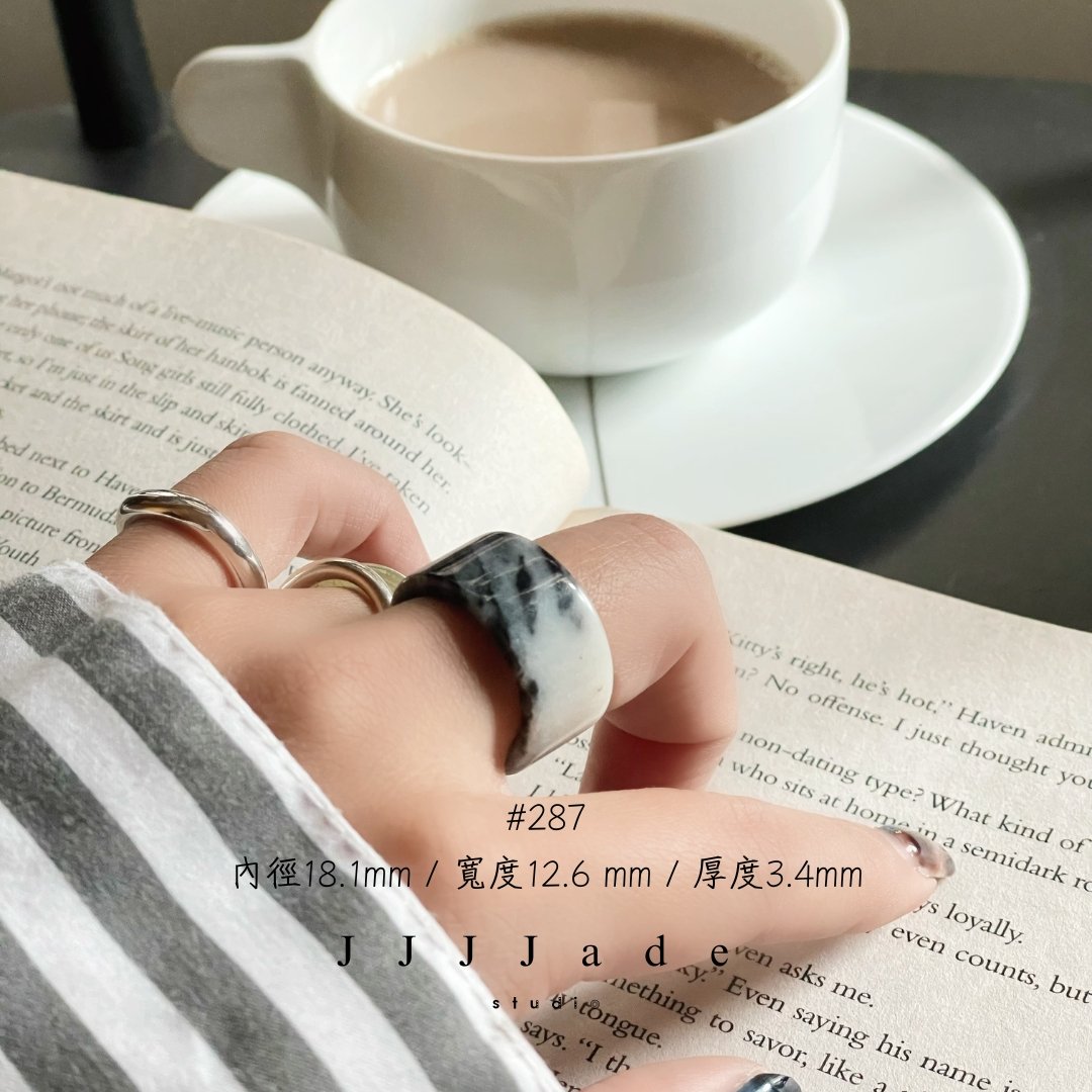 #287 288 289 290 墨韻 港碼17 15 內徑18+ 17+ 指間|水墨