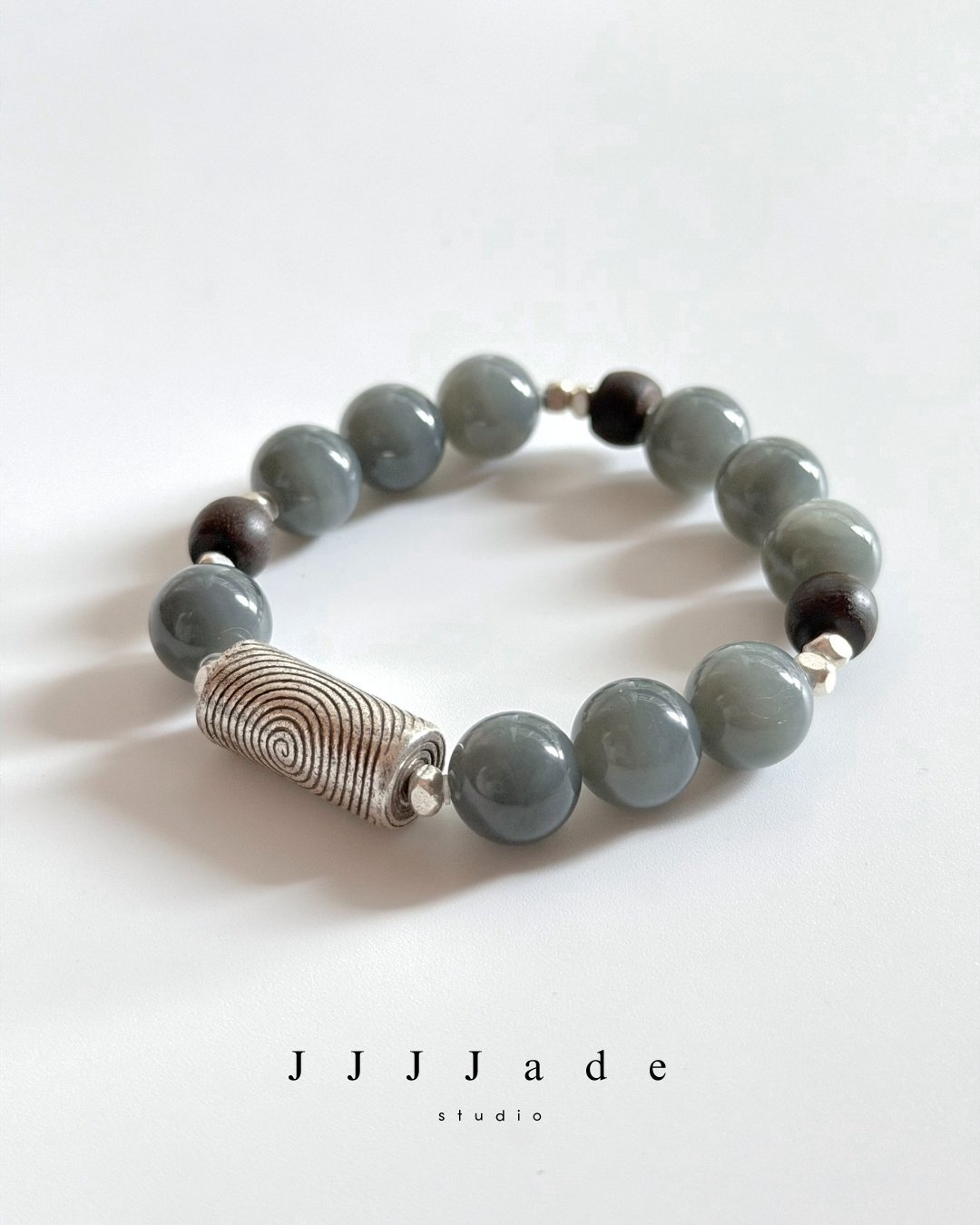 T313 煙漣 | 和田玉手串