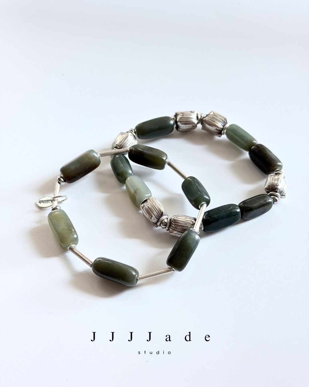 T341 邁藍 | 和田玉手串