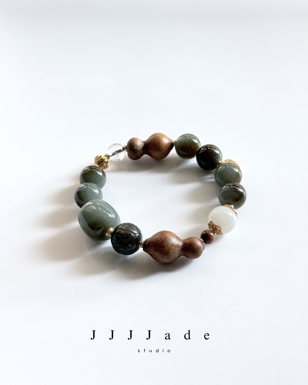 T342 凘琢 | 和田玉手串