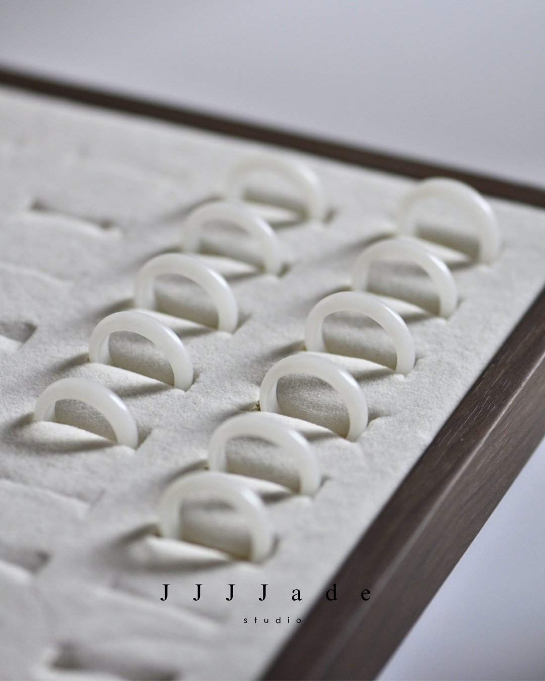 S80~S90 縷縷 | 和田玉白玉細戒