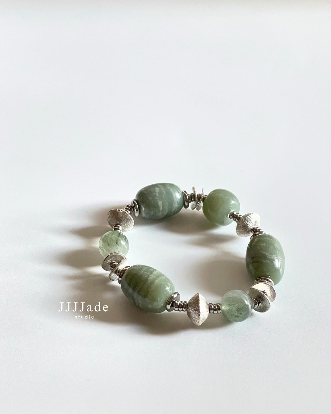 T290 然淺 | 和田玉手串