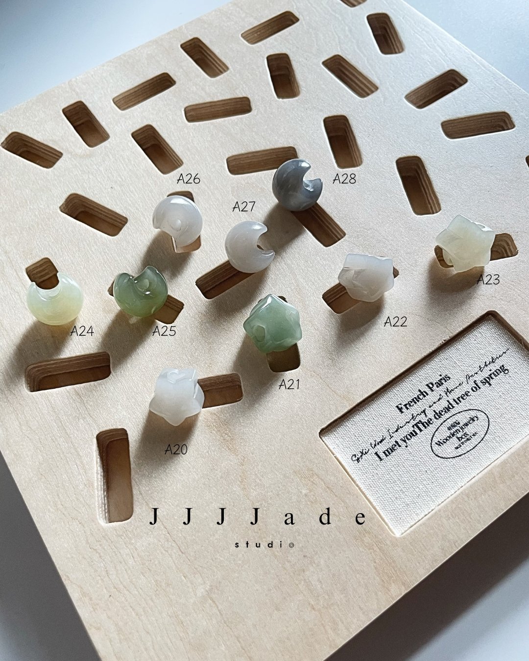 A20~A28 星月珠 | 造型珠