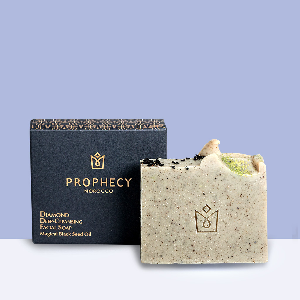 晶鑽晶亮黑種草籽油極緻潔顏皂 120g (員購)