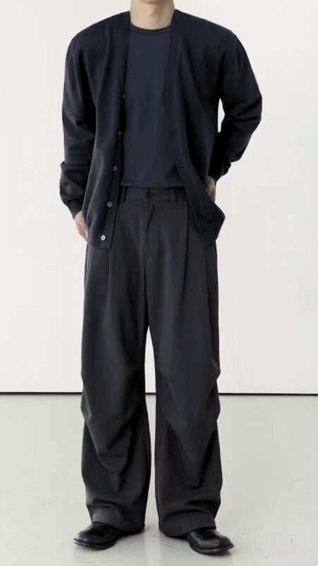Drape Suit Pants