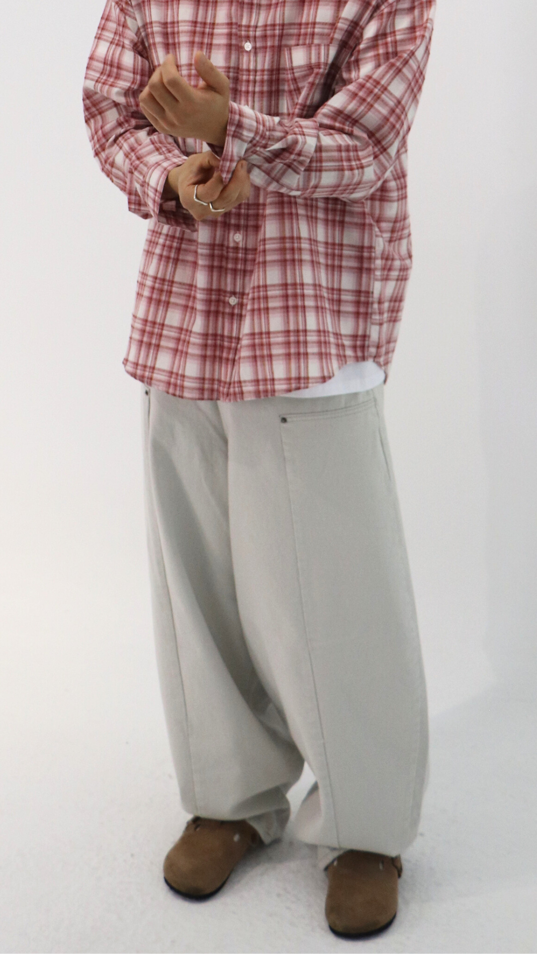 厚磅氣球工作褲