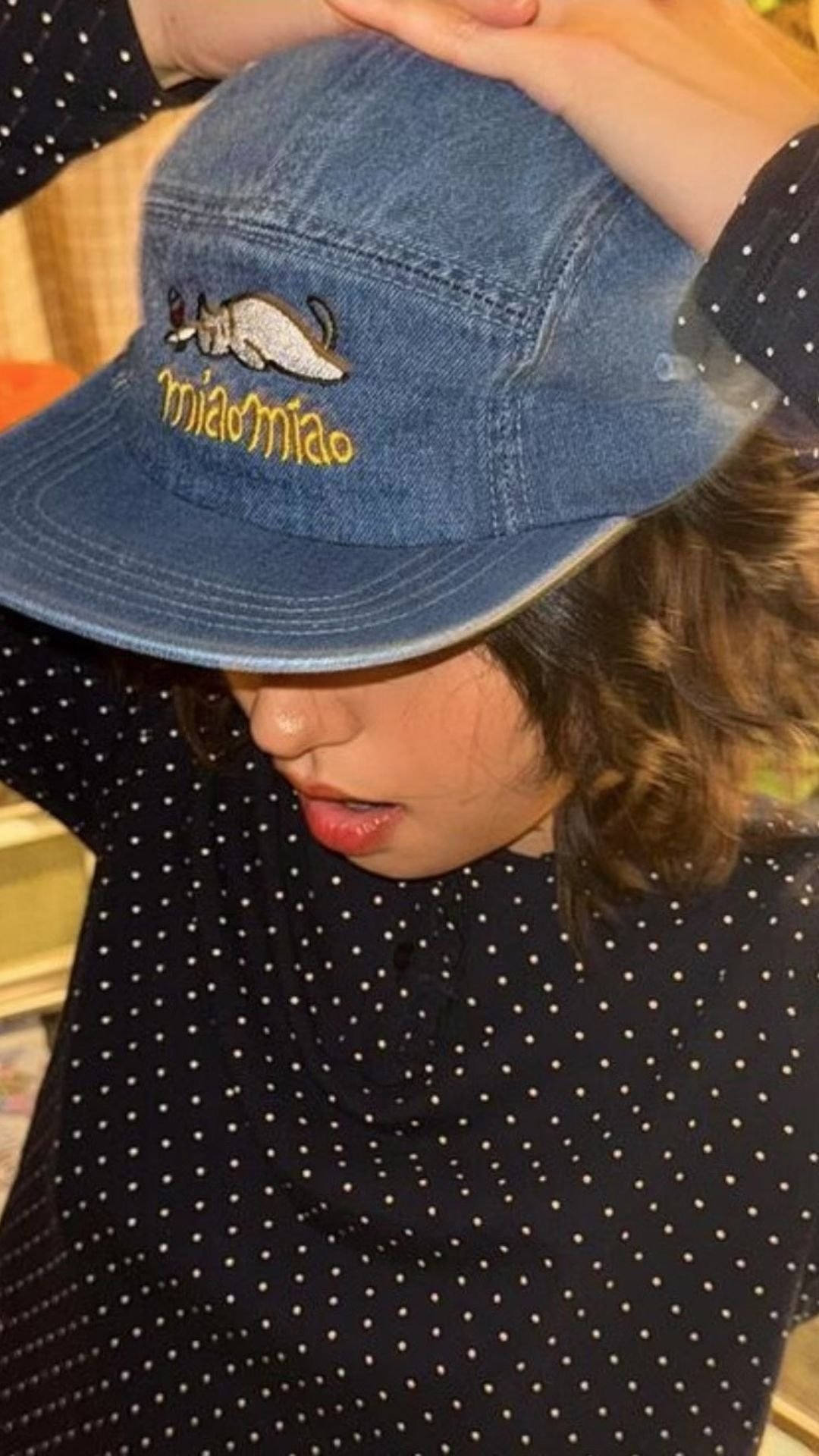 miaomiao牛仔布板帽
