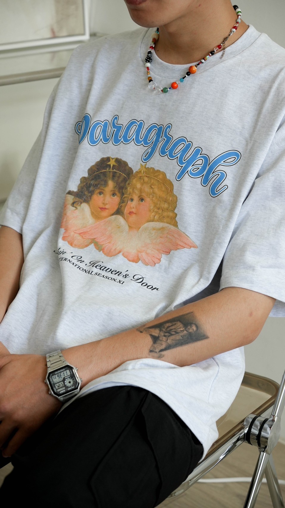 Paragraph Tee -Cupid