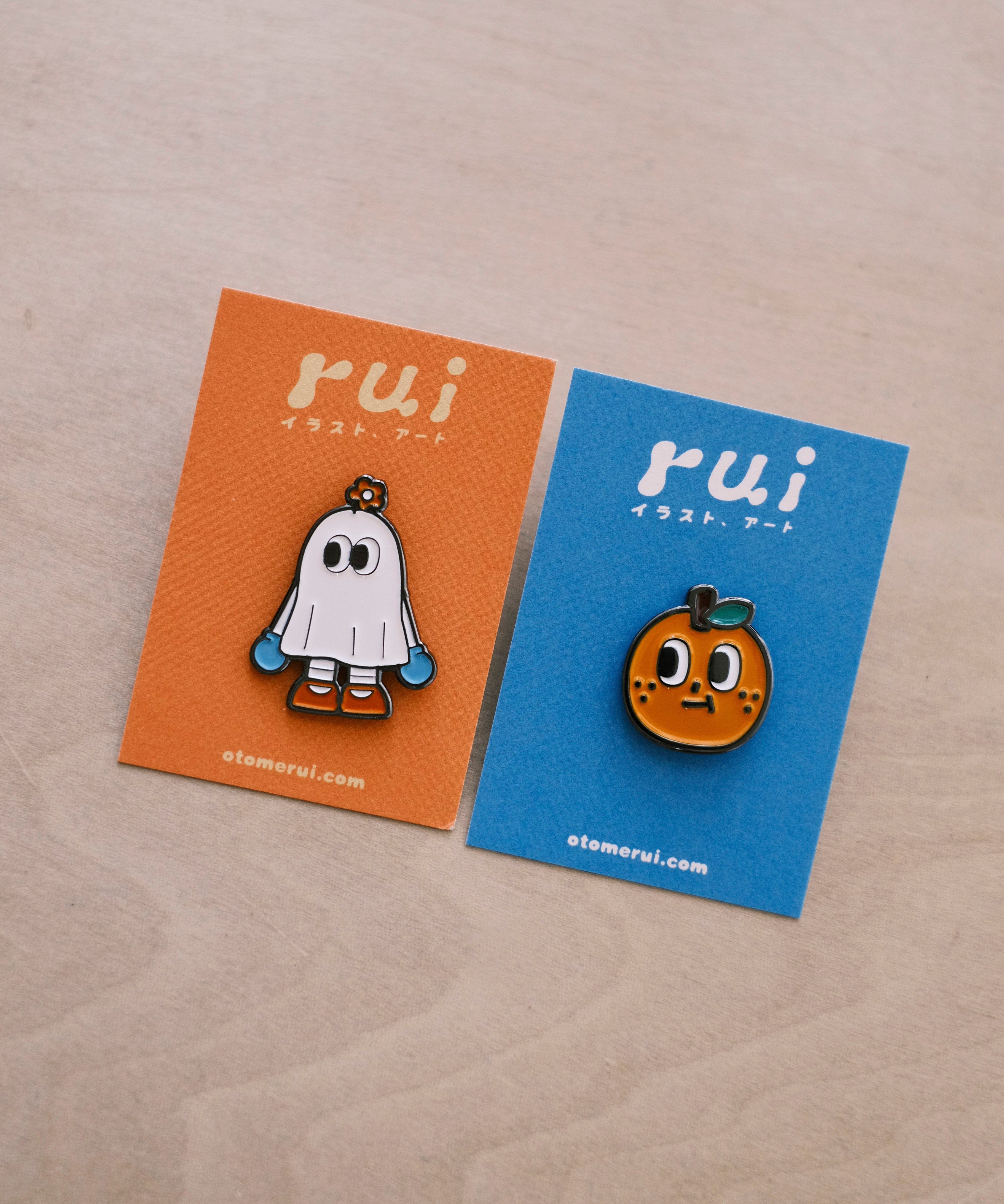 桔利 / rui同學 金屬徽章