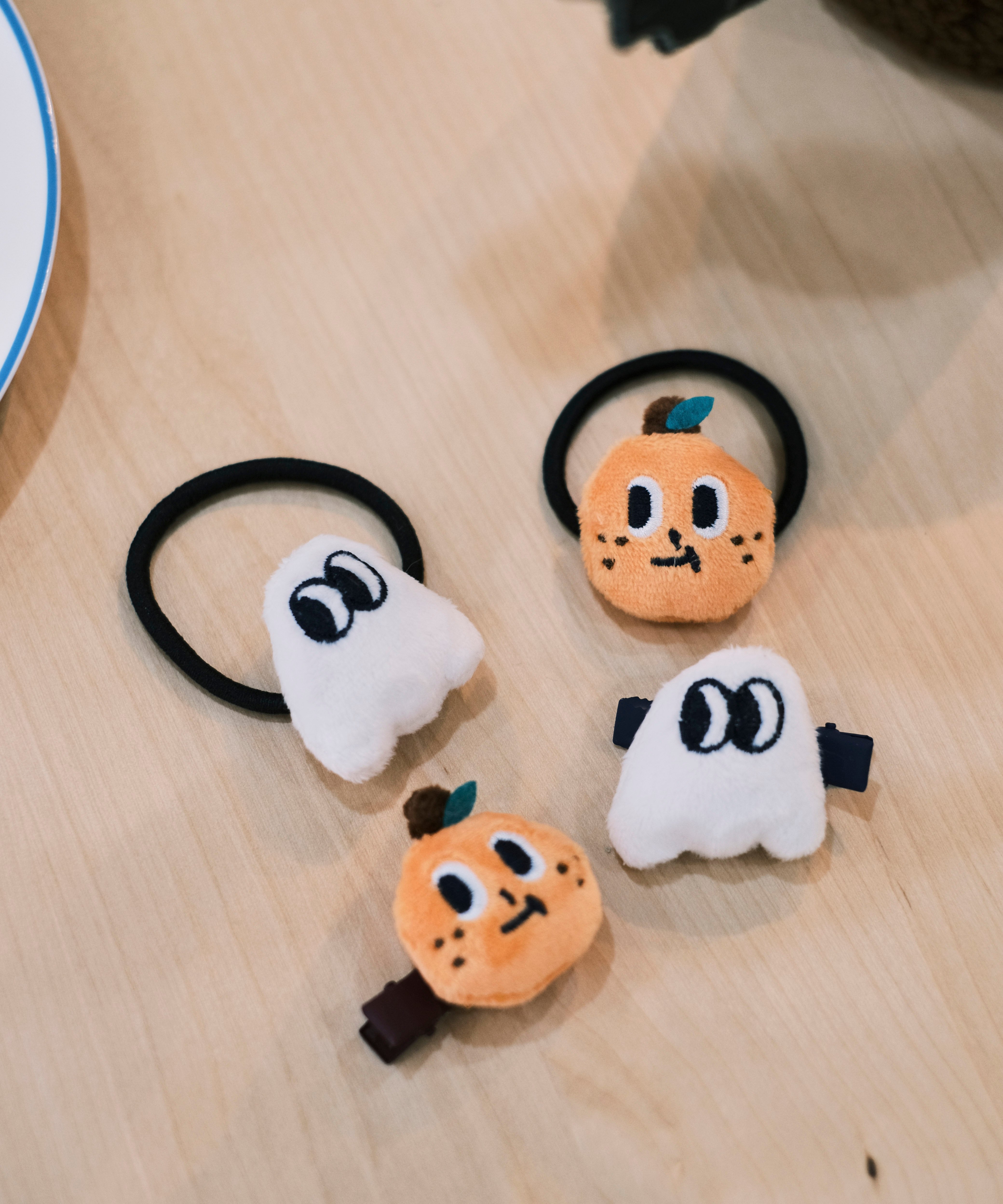 玩偶髮圈 / 髮夾 4款