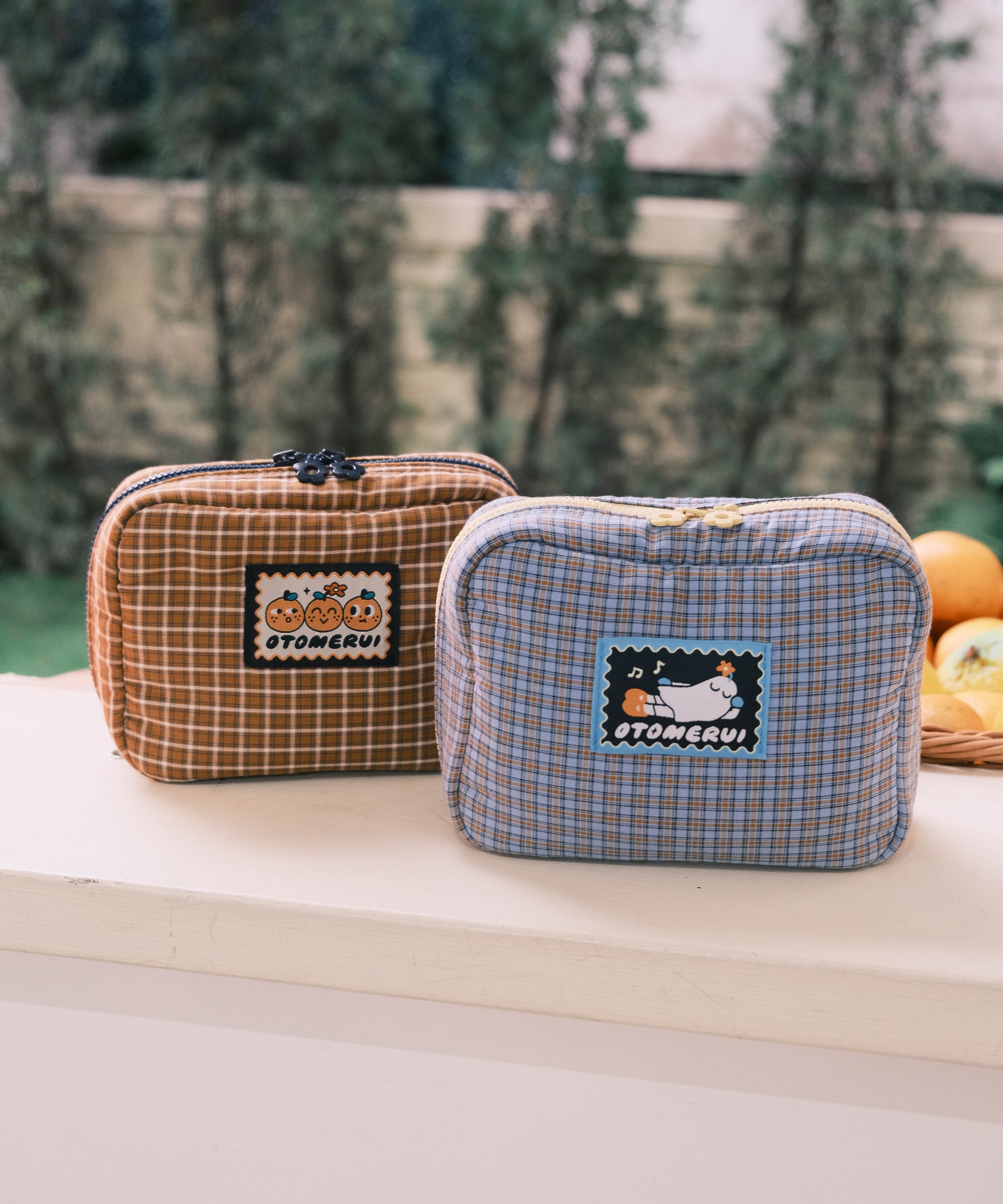 格紋萬用收納包 / 2款