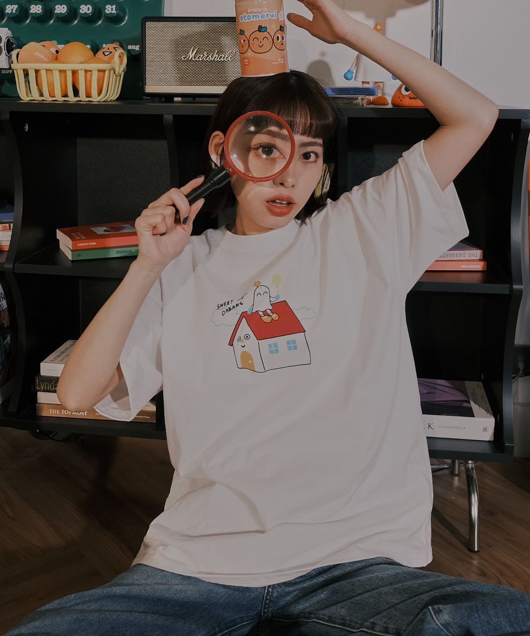 屋頂上的白日夢 tee