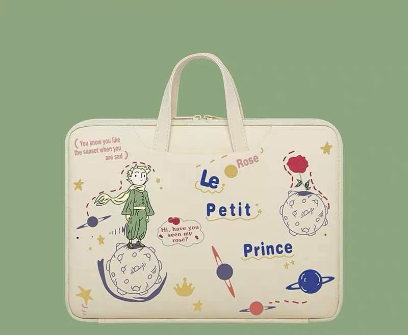 小王子 浪漫小王子插畫風電腦旅行包  14吋現貨免運