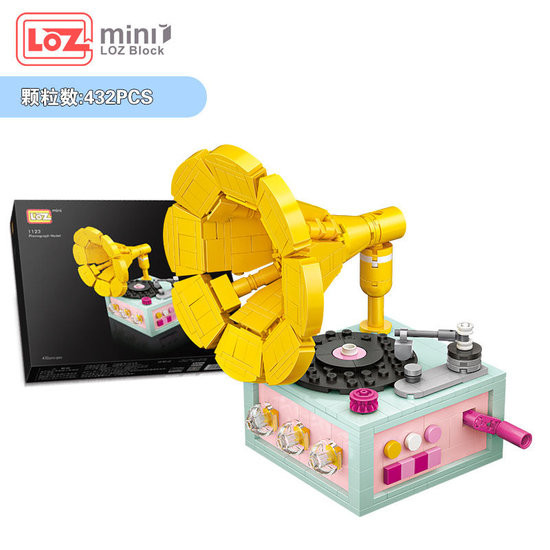 LOZ鋼琴+留聲機積木特價    現貨免運