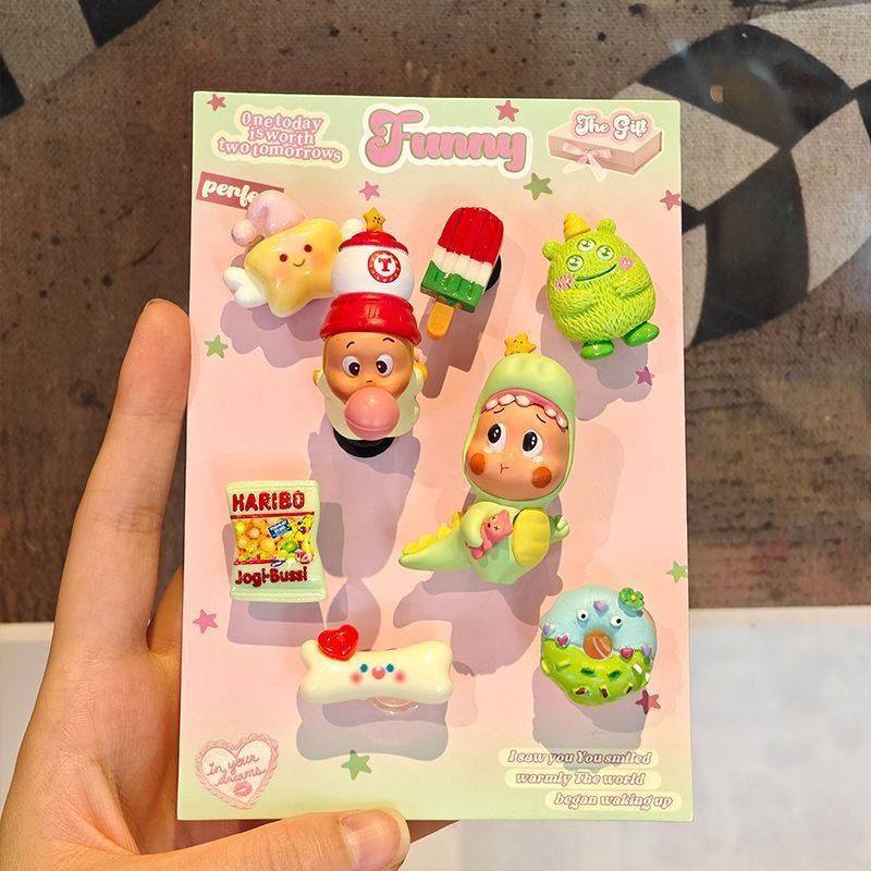 星星人系列鞋扣系列8入