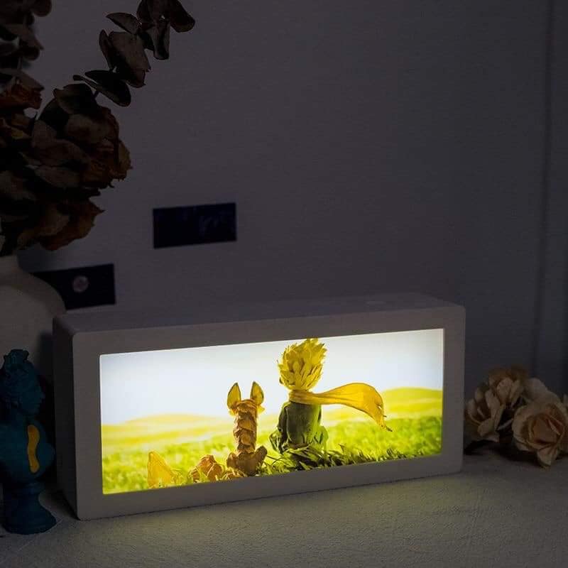 小王子落日小夜燈