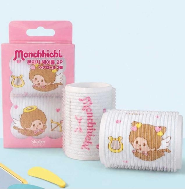 Skater × Monchhichi 蒙奇奇 聯名髮捲 兩入組『8/17結單』