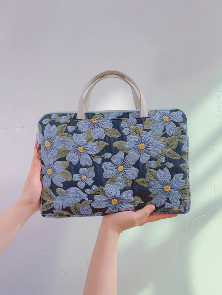 星辰花物語 刺繡多功能旅行電腦包