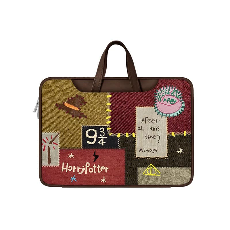 哈利波特 9又3/4月台拼接感多功能旅行電腦包