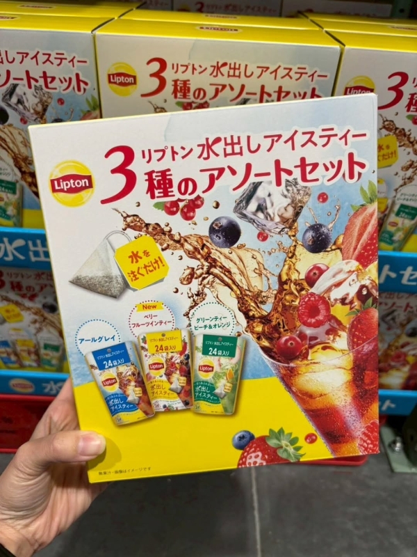 日本COSTCO⭐Lipton立頓冷泡茶 3種綜合口味 72入