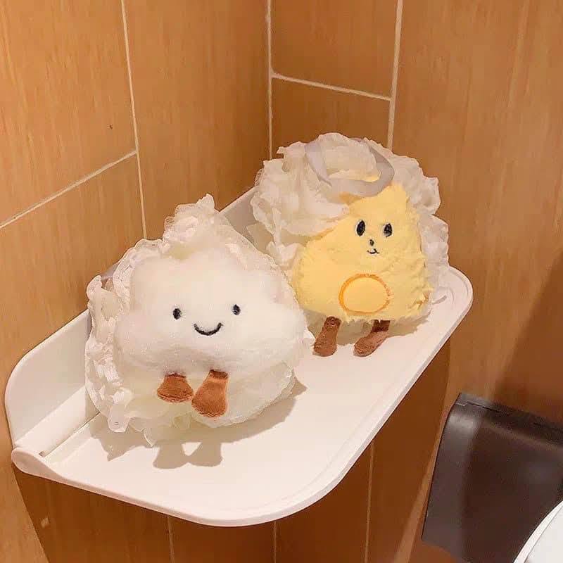 可愛蕾絲奶酪沐浴球