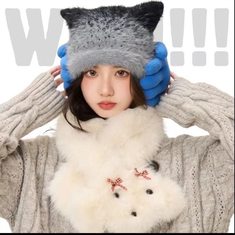 小手手造型保暖耳罩 溫暖滿分搞怪手掌耳罩