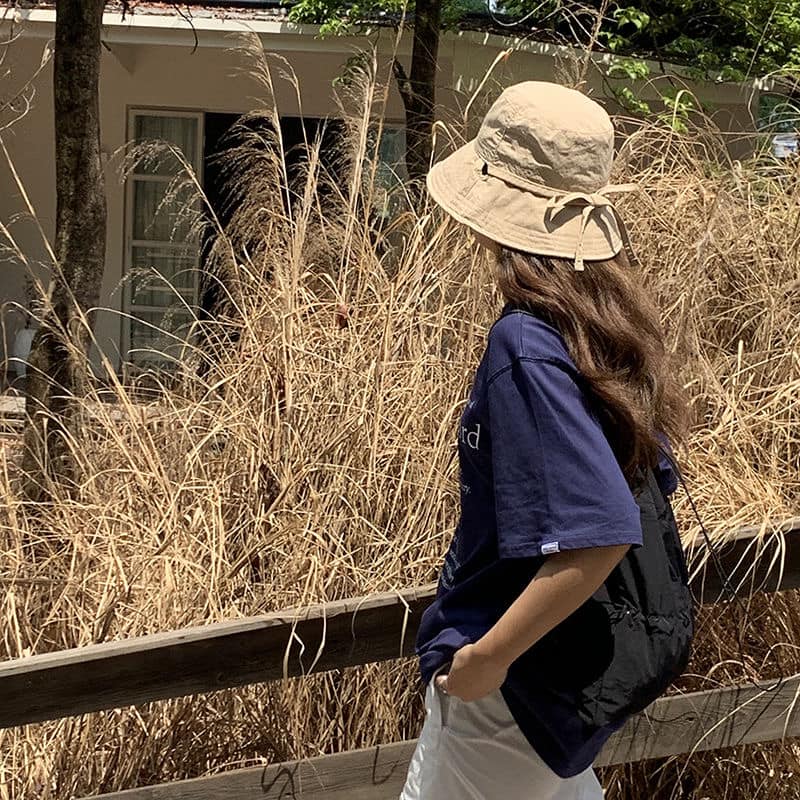 韓國INS風綁帶漁夫帽