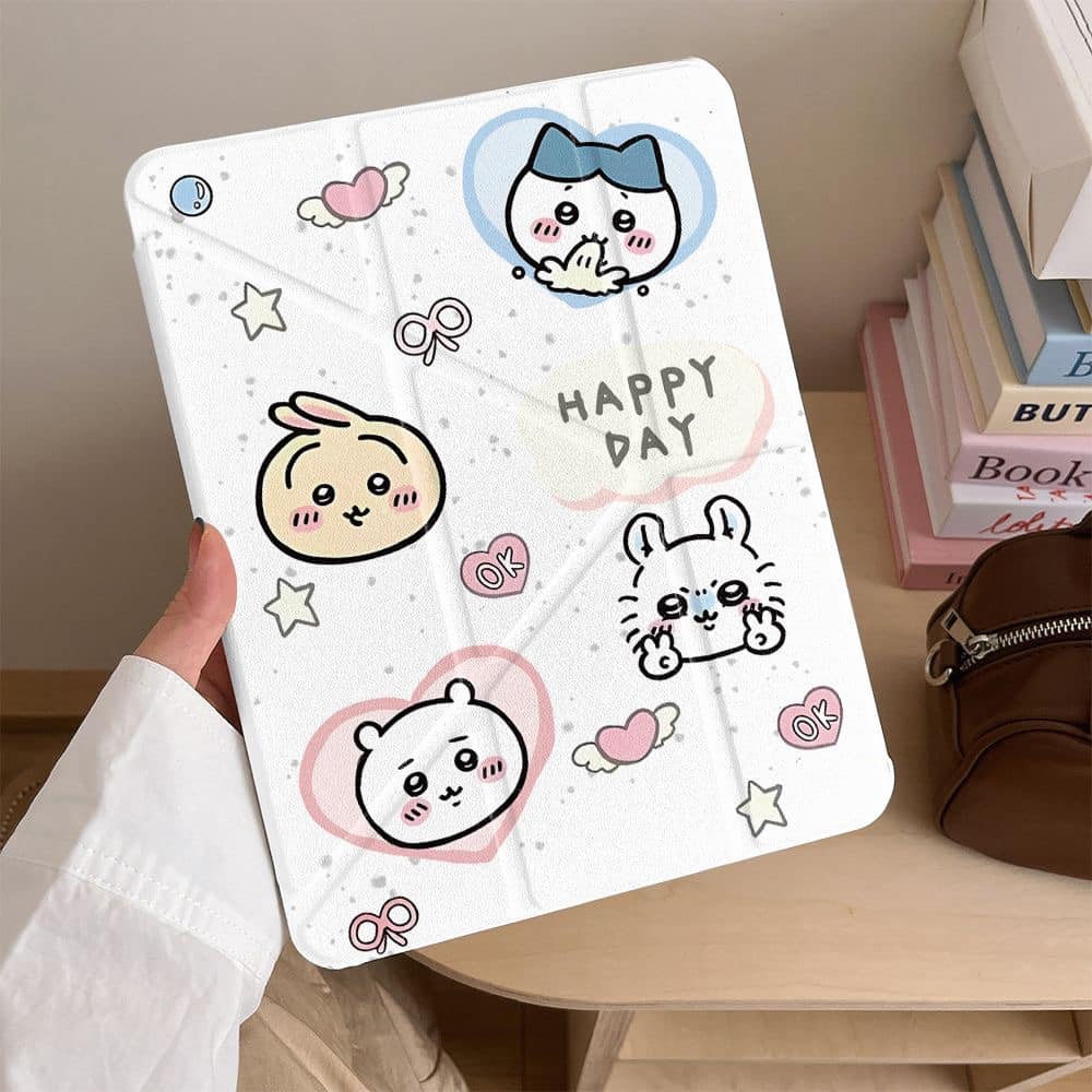 吉伊Happy day可愛iPad平板保護殼