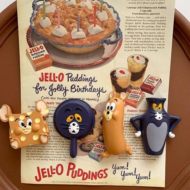 貓貓追老鼠有趣冰箱貼磁鐵