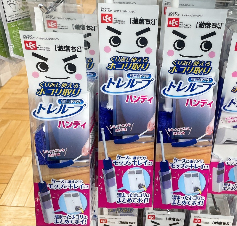 日本熱銷款  LEC 省時型手持除塵刷 2入組