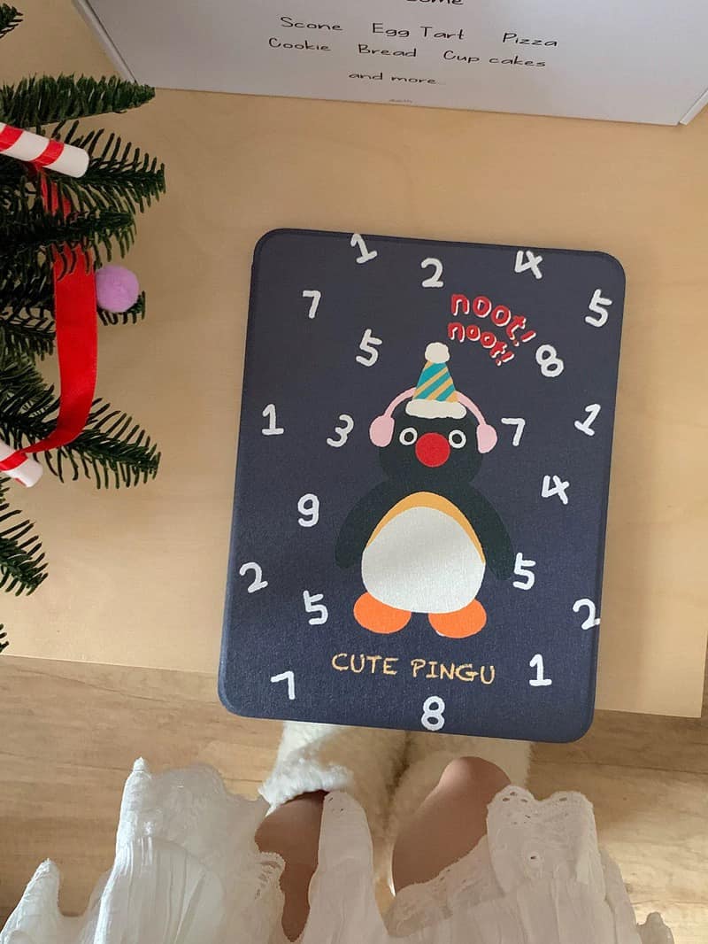 Pingu 企鵝家族生日企鵝iPad平板保護套