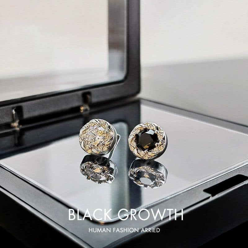 男款高級感純銀氣質耳環組