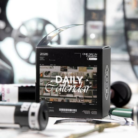 《鏡頭下的一天》 365 日膠片日付貼復古 PET 手帳膠帶
