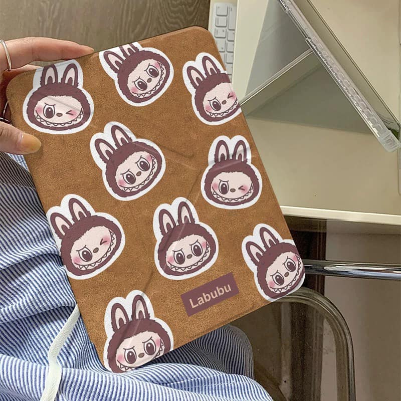 滿版拉布布 可愛拉布Y型iPad平板保護套