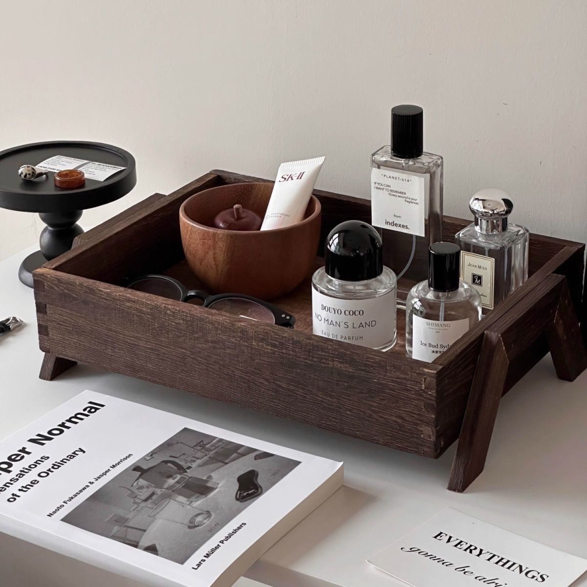 實木加高小茶盤托盤